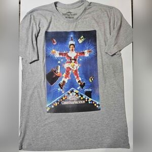 Christmas Vacation Mens T-Shirt National Lampoon‎ Large Ripple Junction Graphic